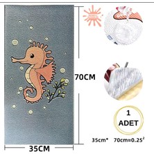 Yapışkanlı Darbe Emici Isı Yalıtım Kalın 8mm Çoçuk Odası Kreş Anaokulu Duvar Paneli Kağıdı NW185