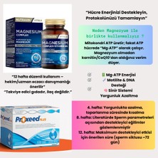 Nutraxin Magnezyum Complex 60 Tablet 125 Mg - Bisiglinat, Taurat, Sitrat, Malat, Vitamin B6 + Proxeed Plus 30 Saşe