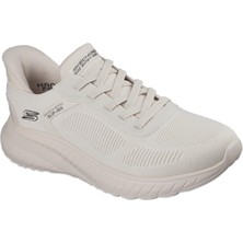Skechers Bobs Squad Chaos Solid Step Erkek Beyaz Spor Ayakkabı 118312 Ofwt