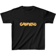 Çocuk Unisex Baskılı T-Shirt - Siyah