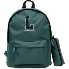 Lumberjack Oxford Ljk Bpck 5pr Yeşil Erkek Sırt Çantası