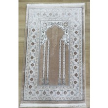 Evva Halı Seccade Parlak Yumuşak Dokulu Kadifemsi Yüzey 77X125 cm