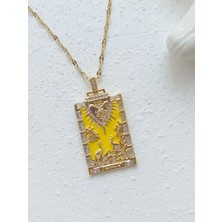Sarı Tarot Kolye