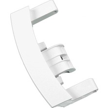 FullYedek Vestel Cka-Xxl 8514 Te Uyumlu Mandal Beyaz Kapak Tutamak Kapı Mandalı