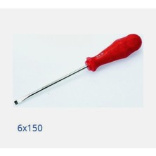 6 x 150 mm Düz Tornavida
