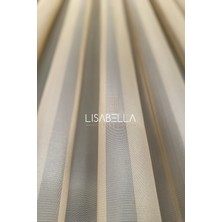 Saf Elegans Sütlü Kahve Renk Orjinal  Grek Tül (1x2.5 Pile )