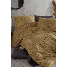 Clasy Merit Hardal Tek Kişilik %100 Pamuk Nevresim Takımı