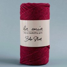 La Mia Boho Slim Bordo El Örgü Ipi -L065 - 34200