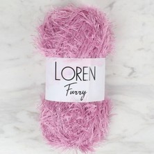 Loren Furry Gül Kurusu El Örgü Ipi - RF012 - 34048