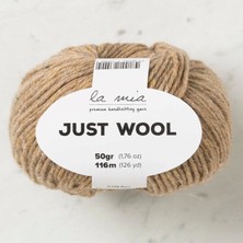 La Mia Just Wool Açık Kahverengi El Örgü Ipi - LT014 - 33830