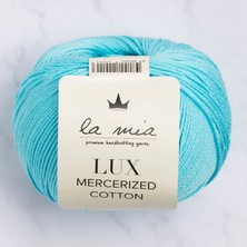 La Mia Lux Mercerized Cotton Cam Göbeği El Örgü Ipi - 123 - 33749