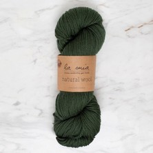 La Mia Natural Wool Yeşil El Örgü Ipi - L801 - 34399