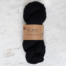 La Mia Natural Wool Siyah El Örgü Ipi - L815 - 34398