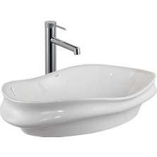Lena Tezgahüstü Lavabo (Beyaz) E-W3000