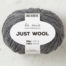La Mia Just Wool Koyu Gri El Örgü Ipi - LT003 - 33841
