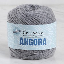 La Mia Angora 50GR Gri El Örgü Ipi - L134 - 33809