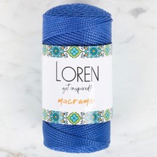 Loren Macrame Saks Mavi El Örgü Ipi - Rm 0252 - 34352