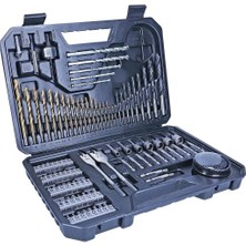 Bosch Professional GSB 185-LI 2 x 2.0Ah Çift Akülü Darbeli Matkap - 06019K3100 + Bosch V-Line Matkap & Vidalama Karışık Aksesuar Seti 103 Parça - 2607017367 + Bosch Sırt Çantası (Yeşil)