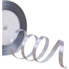 Marsilyan Saten Kurdele 3 cm 10 Metre Gri