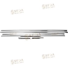 Seda Dizayn Oto Fiat Grande Punto Hb 2005 > Cam Çıtası 6 Prç. P. Çelik