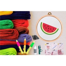 Punch Seti Nakış Seti Kasnaklı Kendin Yap Seti Seri 6