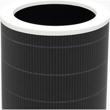 Purmed Xiaomi Mi 1 / Mi 2 / Mi 3 / Mi Pro Air Purifier Uyumlu Gri H13 HEPA + Karbon Filtre – RFID Çipli Yedek Filtre