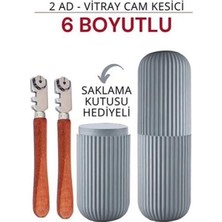Marsilyan  Elmas Cam Kesici - Kalem Tipi Cam Kesici Cam Kesme Elması 2 Li Kutulu