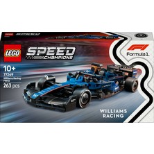 LEGO® Speed Champions Williams Racing FW46 F1® Yarış Arabası 77249 - 10 Yaş & Üzeri Çocuklar için Oyuncak Model Yapım Seti (263 P)