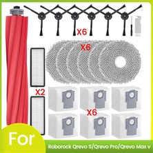 Lumin Essence Qrevo S/qrevo Pro/qrevo Max V Robot Süpürge Eklentisi Toz Torbası Ana Yan Fırça Hepa Filtresi Için 23 Adet (Yurt Dışından)