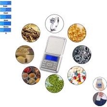 Lenox Küçük Dijital Hassas Cep Ölçeği Mücevher Vb. Terazisi LCD Elektronik Kuyumcu Tartısı (Max: 300 Gr)