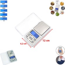 Lenox Küçük Dijital Hassas Cep Ölçeği Mücevher Vb. Terazisi LCD Elektronik Kuyumcu Tartısı (Max: 300 Gr)