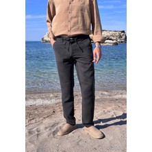 Erkek, Yandan lastikli, Dökümlü, Liyosel, Regular fit, Old Money Culture Pantolon 304