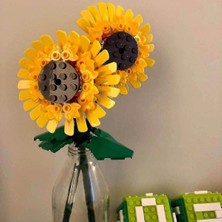 LEGO® Botanicals Ayçiçeği 40524 - 8 Yaş & Üzeri Çocuklar için Çiçek Model Yapım Seti (191 Parça)