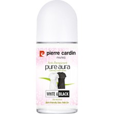 pierre cardin roll-on kadın deodorant  leke bırakmayan 48 saat anti-perspirant koruma – pure aura saf aura 50 ml
