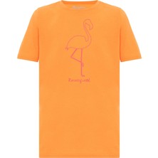 Routefield Tall Kids Unisex Çocuk Turuncu Tişört