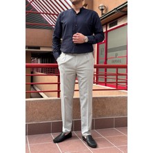 Erkek, dil detaylı, Büyük beden, Old Money Culture, Yazlık-Baharlık, kumaş pantolon 296