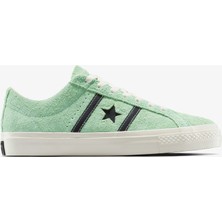Converse One Star Academy Pro Unisex Yeşil Süet Sneaker