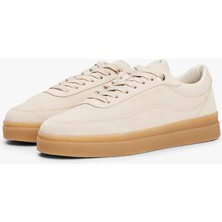 Tommy Hilfiger MODERN COURT SNEAKER SUED Krem Kadın Sneaker