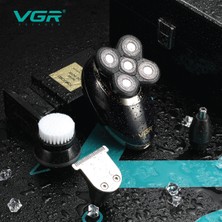 Vgr V-302 4'ü 1 Arada Su Geçirmez Erkek Saç Sakal Yüz Bakım Kiti