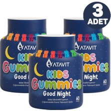 Asfstore Atavit Kids Good Night 60 Gummies 3 Adet