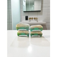 Tpm Doğal El Yapımı Aloe Veralı Lifli Sabun 140 Gram 4'lü Set