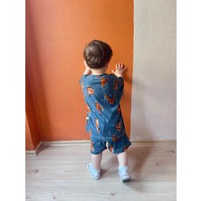 BabyDia Yazlık Şortlu Alt Üst Takım 12AY-5YAŞ