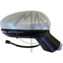 Viewmax Renault Clio V 2019- Dış Dikiz Aynası Sağ Elektrikli Isıtmalı, Yanıp Söner, Astarlı Kapak, Sıcaklık. Sensör, Dısbükey Cam  (Oem NO:963011854R)