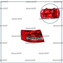 Maher Stop Lambası A6 2006-2008 Ledsiz Dış Sol (Oem NO:4F5945095L)