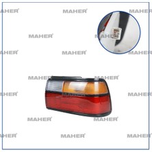Maher Stop Lambası Corolla AE92 88-1992 Siyah Sol (Oem NO:2121935L2A)