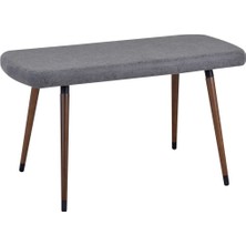 Vilinze Eames Ahşap Ayak Mutfak Masası Bankı