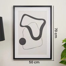 Evidea Deco Elegant Curves Tablo - 50X70 cm