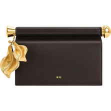 Jw Peı Holly Vegan Deri Metal Kolye Detaylı Kahverengi Çanta