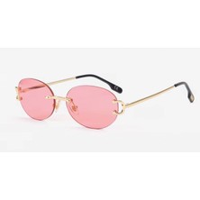 Toz Vintage Zavone Pembe Vintage & Retro Unisex Güneş Gözlüğü