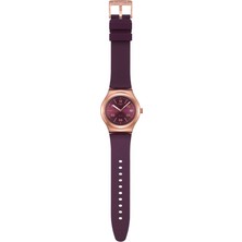 YIG401 Swatch Burgundy Story Unisex Kol Saati